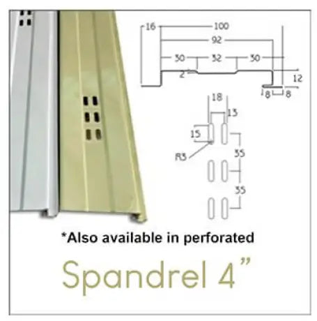 Spandrel 4"